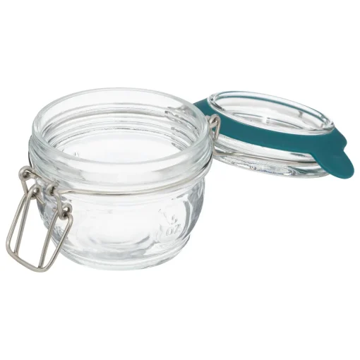 Conjunto de 3 frascos de vidro 0,15l