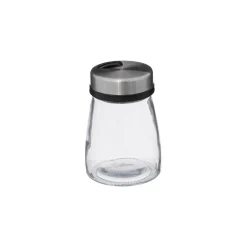Conjunto de 3 frascos de vidro para especiarias