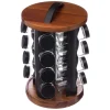 Conjunto de 16 frascos especiarias