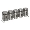 Conjunto de 5 frascos para especiarias