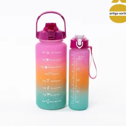Conjunto de 2 garrafas 0,9/2l