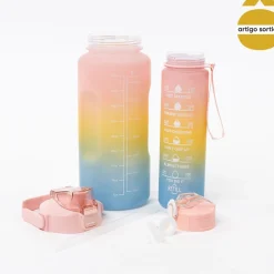 Conjunto de 2 garrafas 0,9/2l