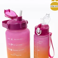 Conjunto de 2 garrafas 0,9/2l
