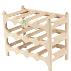 Conjunto de 3 garrafeiras LAND para 12 garrafas