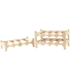 Conjunto de 3 garrafeiras LAND para 12 garrafas