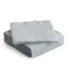 Conjunto de 30 guardanapos cinza 38x38cm