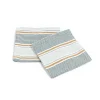 Conjunto de 2 guardanapos OCEAN LIFE azul em algodão