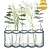 Conjunto de 5 jarras com planta artificial HOUSE