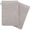 Conjunto de 2 luvas de banho PRAIA taupe