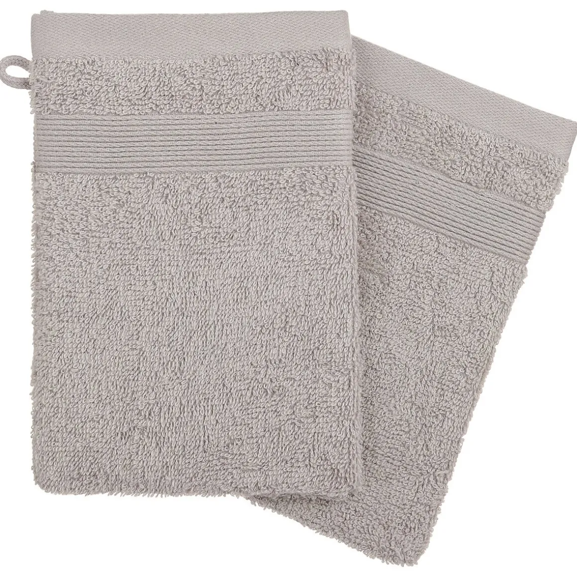 Conjunto de 2 luvas de banho PRAIA taupe