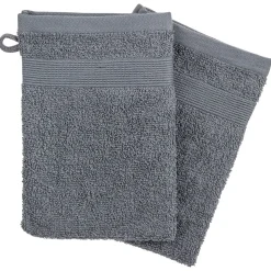 Conjunto de 2 luvas de banho PRAIA cinza