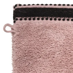 Conjunto de 2 luvas de banho JOIA rosa claro