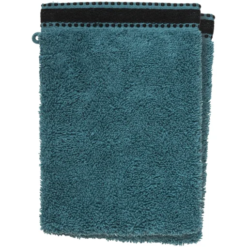 Conjunto de 2 luvas de banho JOIA azul escuro
