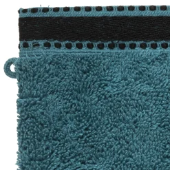Conjunto de 2 luvas de banho JOIA azul escuro