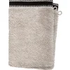Conjunto de 2 luvas de banho JOIA bege