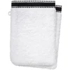 Conjunto de 2 luvas de banho JOIA branco