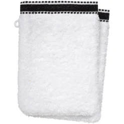 Conjunto de 2 luvas de banho JOIA branco