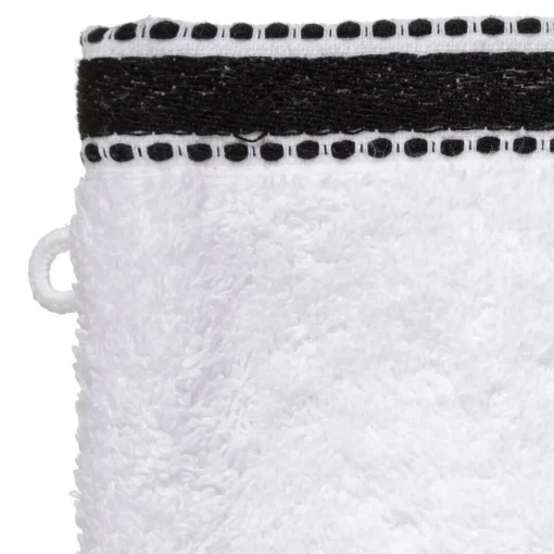 Conjunto de 2 luvas de banho JOIA branco