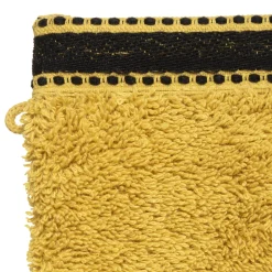 Conjunto de 2 luvas de banho JOIA amarelo