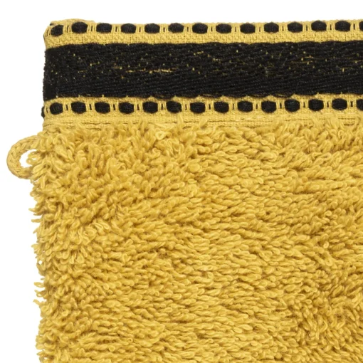 Conjunto de 2 luvas de banho JOIA amarelo
