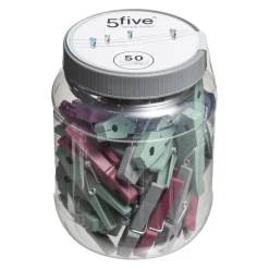 Conjunto de 50 molas para roupa