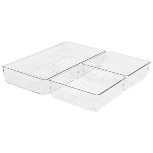 Conjunto de 3 organizadores 5,2x15,6x30,8cm