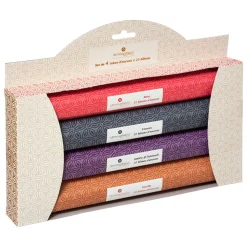 Conjunto de 4 packs de incensos aromáticos