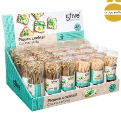 Conjunto de 48 palitos para cocktail