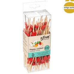 Conjunto de 100 palitos para cocktail
