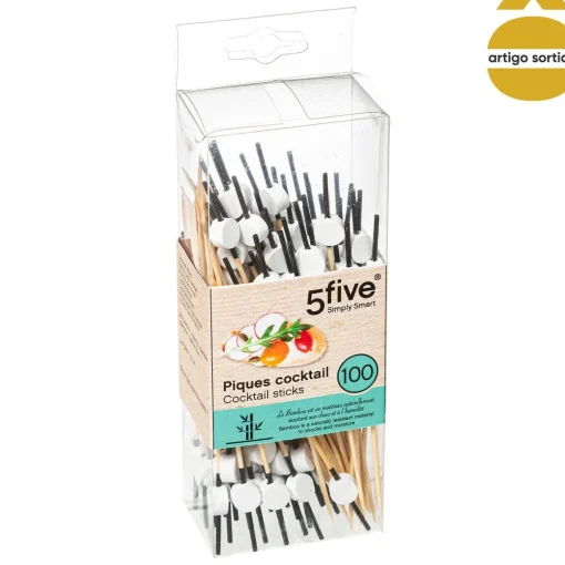 Conjunto de 100 palitos para cocktail