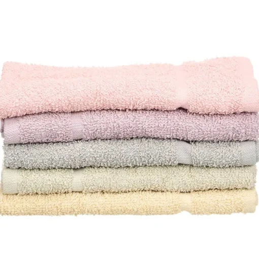Conjunto de 5 panos de cozinha pastel