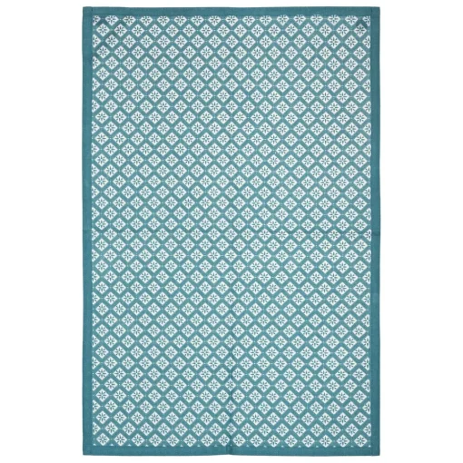 Conjunto de 3 panos de cozinha azul