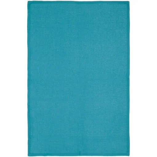 Conjunto de 3 panos de cozinha azul