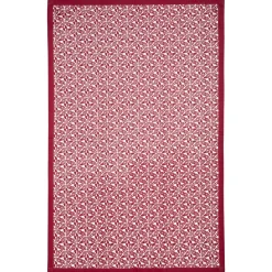 Conjunto de 3 panos de cozinha vermelho