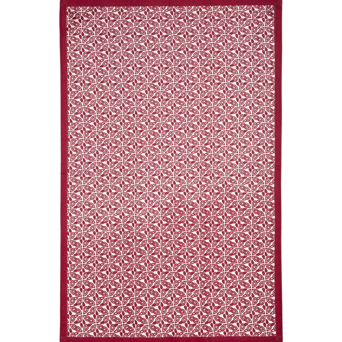 Conjunto de 3 panos de cozinha vermelho