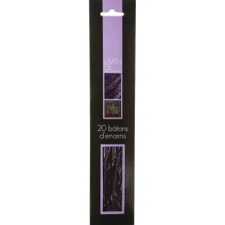 Conjunto de 20 paus de incenso lavanda GOURMET