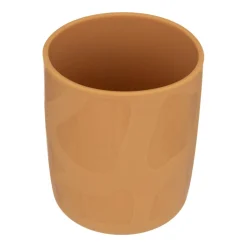 Conjunto de 4 peças de refeição ocre girafa em silicone