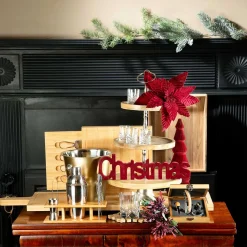 Conjunto de 6 peças para cocktail em inox