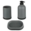 Conjunto de 3 peças wc cinza
