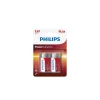 Conjunto de 2 pilhas alcalina Philips power life lr14