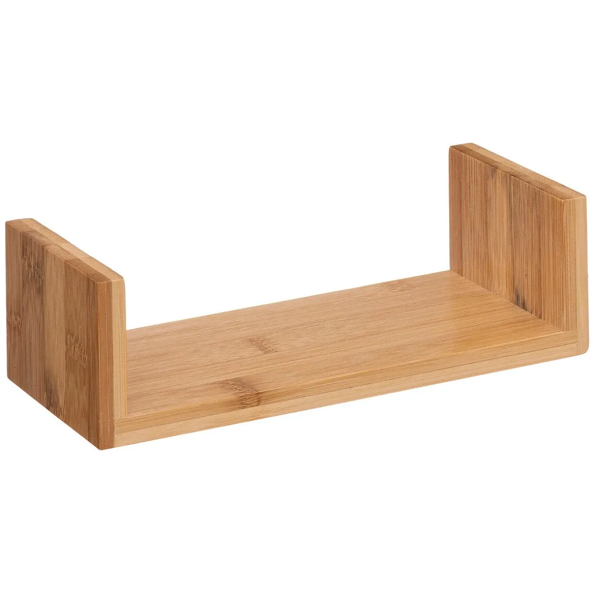 Conjunto de 3 prateleiras kit em bambu