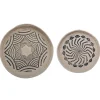 Conjunto de 2 pratos decorativos