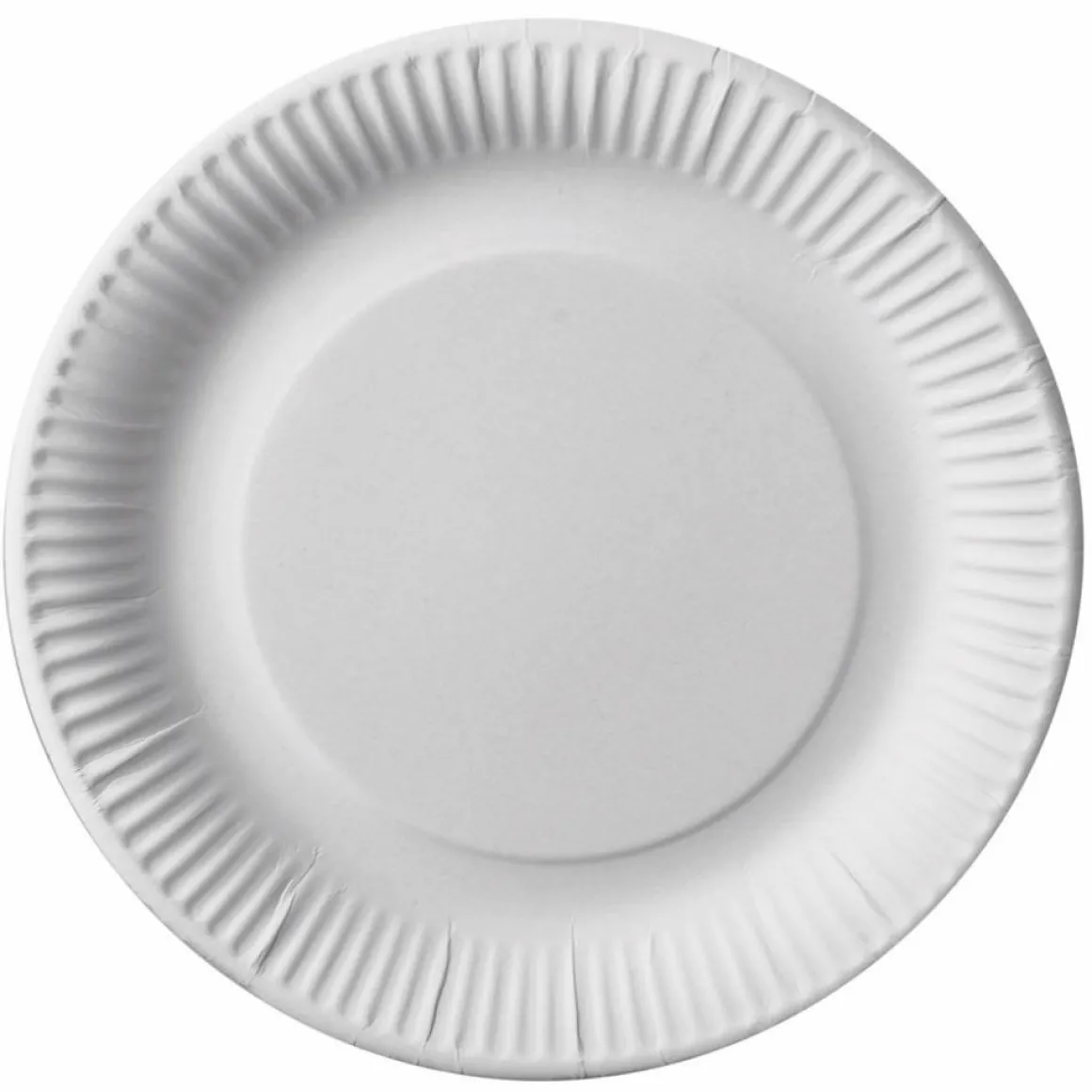 Conjunto de 10 pratos em cartão 23cm