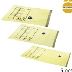 Conjunto de 5 sacos em vácuo perfumados