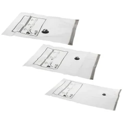 Conjunto de 10 sacos para arrumação em vácuo