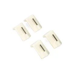 Conjunto de 4 suportes adesivos especiais brancos