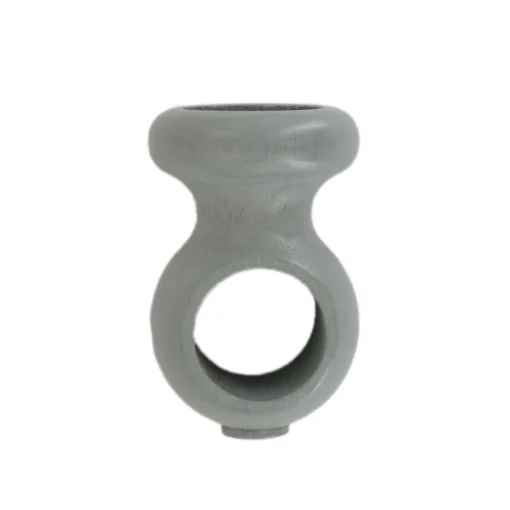 Conjunto de 2 suportes cinza para teto