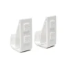 Conjunto de 2 suportes CLIP branco