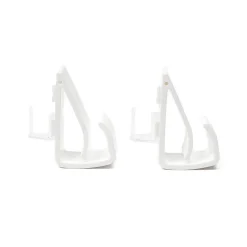 Conjunto de 2 suportes CLIP branco