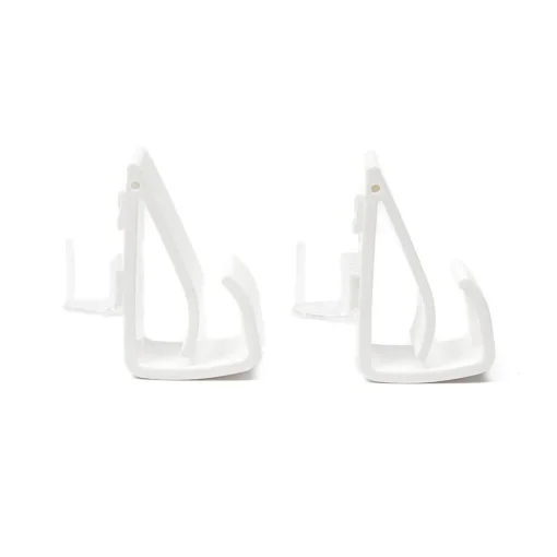 Conjunto de 2 suportes CLIP branco